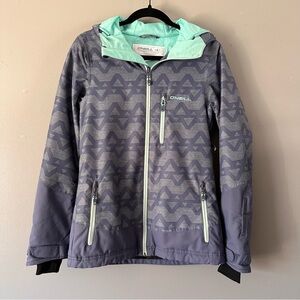 O'Neill Snow Outerwear Ski Jacket | Firewall‎ | Thinsulate | 8Kmm | Blue + Teal